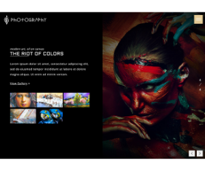 Fullscreen Artist WordPress Theme