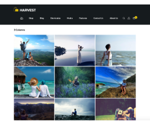 Harvest Gallery WP Theme