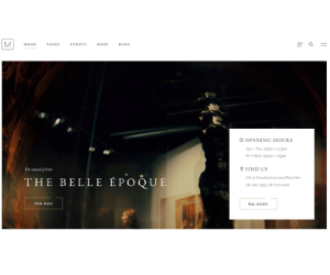 Musea WordPress Gallery Theme