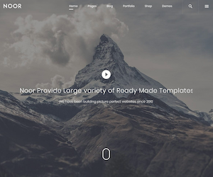 Noor AMP ready wordpress theme